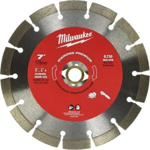 Milwaukee 49-93-7020 7" Diamond Premium Segmented