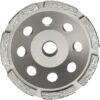 Milwaukee 49-93-7700 4" Diamond Cup Wheel Single Row