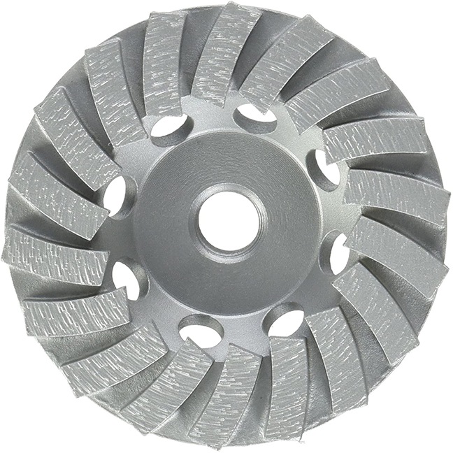 Milwaukee 49-93-7780 4" Diamond Cup Wheel Segmented-Turbo