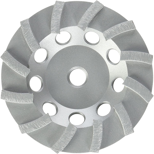 Milwaukee 49-93-7790 5" Diamond Cup Wheel Segmented-Turbo