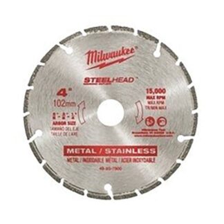 Milwaukee 49-93-7800 4" SteelHead Diamond Cut-Off