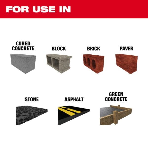 Milwaukee 49-93-8006 4" Diamond Premium Turbo Blade