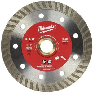 Milwaukee 49-93-8008 4-1/2" Diamond Premium Turbo