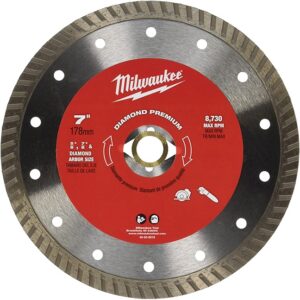 Milwaukee 49-93-8018 7" Diamond Premium Turbo
