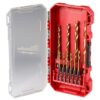 Milwaukee 48-89-4633 SHOCKWAVE REDHELIX Titanium Drill Bit Set 10-Piece Milwaukee 48-89-4633 SHOCKWAVE REDHELIX Titanium Drill Bit Set 10-Piece