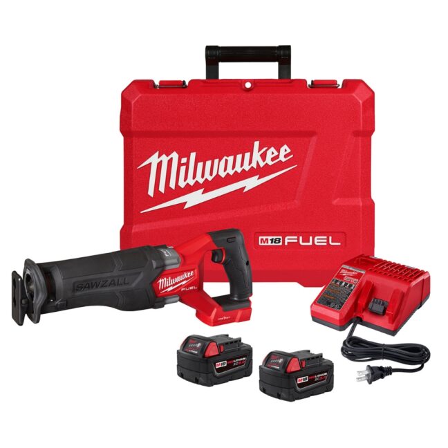 Milwaukee 2822-22 M18 FUEL SAWZALL Recip Saw Kit with ONE-KEY