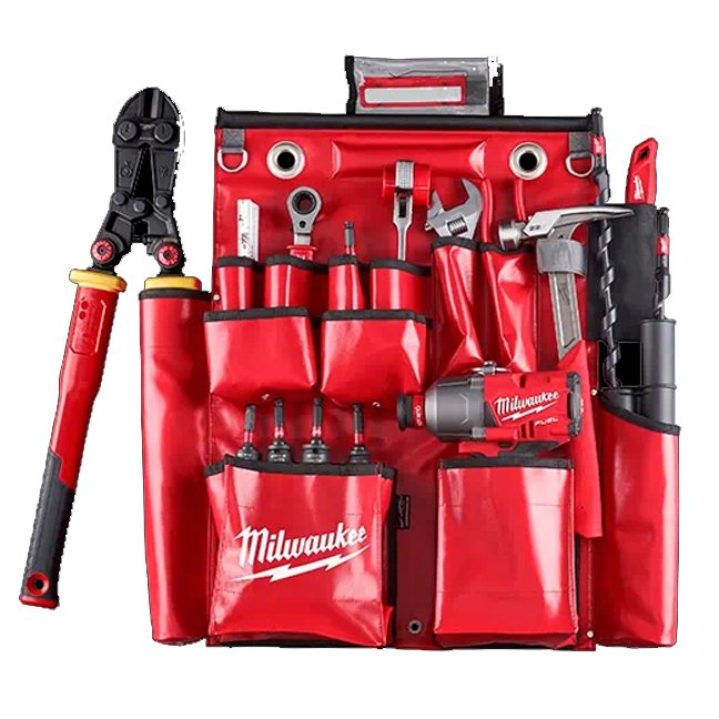 Milwaukee 48228291 Lineman's Compact Aerial Tool Apron