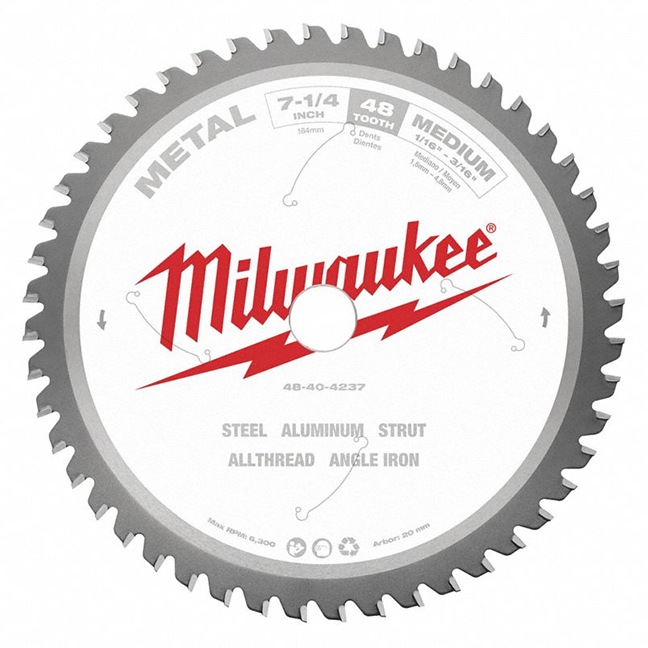48T Ferrous Metal \u0026 SS Circular Saw Blade
