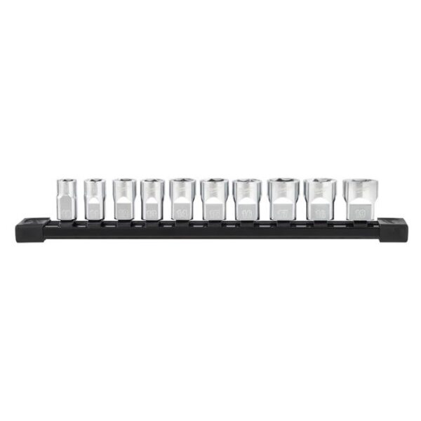 Milwaukee 48-22-9503 3/8" Drive Metric Standard Well Socket Set 10-Piece Milwaukee 48-22-9503 3/8" Drive Metric Standard Well Socket Set 10-Piece