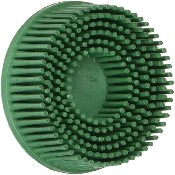 3M 07524 Roloc 2" x 5/8 Tapered Coarse Grade 50 Bristle Disc