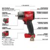 Milwaukee 2960-20 M18 FUEL 3/8" Mid-Torque Impact Wrench with Friction Ring - Tool Only