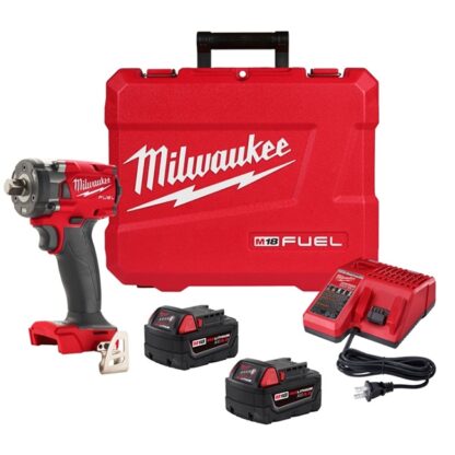 Milwaukee 2855P-22 M18 FUEL Compact Impact Wrench Kit
