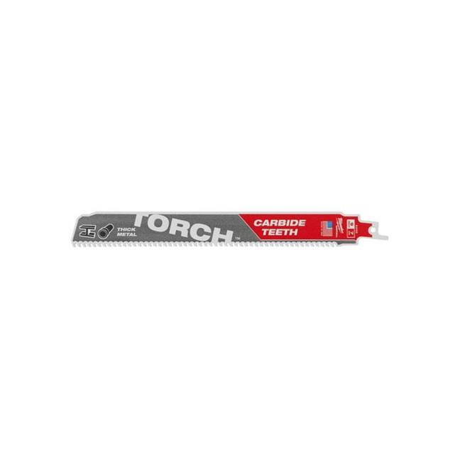 Milwaukee 48-00-5203 12" 7-TPI TORCH™ SAWZALL Blade with Carbide Teeth 1-Pack