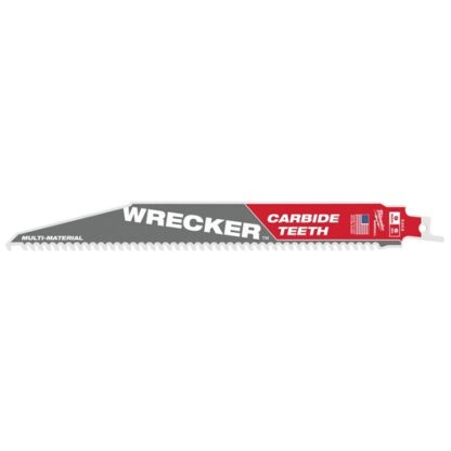 Milwaukee 48-00-5242 6-TPI The Wrecker Reciprocating Saw Blade with Carbide Teeth