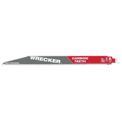 Milwaukee 48-00-5243 6-TPI The Wrecker Reciprocating Saw Blade with Carbide Teeth