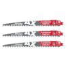 Milwaukee 48-00-5332 AX 9" 3TPI Carbide Tipped SAWZALL Blade for Pruning Clean Wood 3-Pack