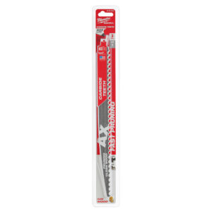 Milwaukee 48-00-5333 12" 3-TPI The AX™ Demo Wood Cutting SAWZALL™ Blades-3 Pack