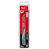 Milwaukee 48-00-8502 TORCH 9" 7TPI Carbide Tipped SAWZALL Blade for Thick Metal 25-Pack