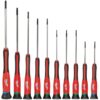 Milwaukee 48-22-2612 10pc Precision Screwdriver Set Milwaukee 48-22-2612 10-Piece Precision Screwdriver Set