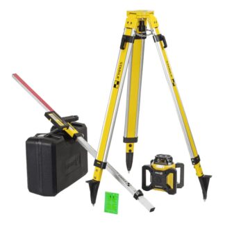 Stabila 04500TR LAR160G Interior/Exterior Laser Set with Tripod and Rod