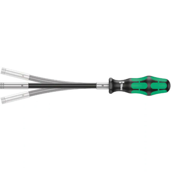 Wera 028161 393 S Bitholding Extra Slim Screwdriver with Flexible Shaft
