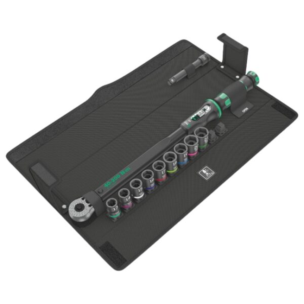 Wera 075681 Click-Torque C 3 Set 2 Ratchet and Socket Set for Cement Screws 11-Piece