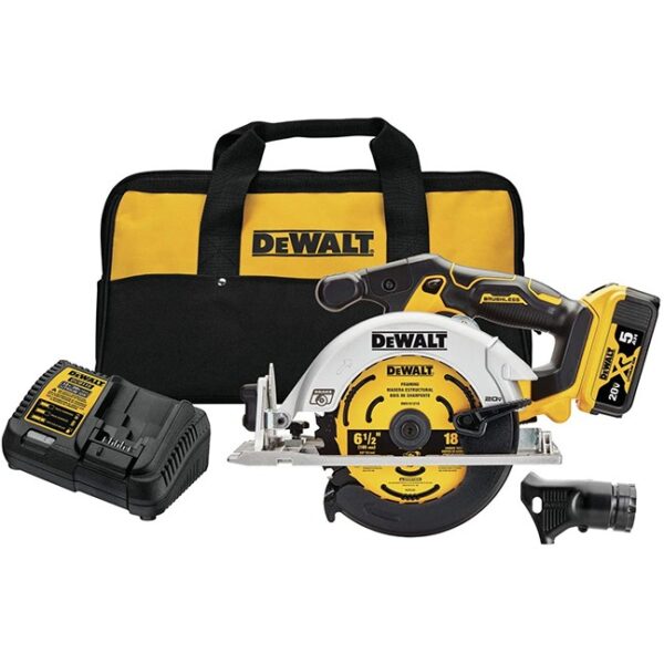 DeWalt DCS565P1 20V MAX 6-1/2" Brushless Circular Saw Kit