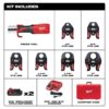 Milwaukee 2922-22 M18 FORCE LOGIC Press Tool Kit with ONE-KEY - 1/2" to 2" CTS Jaws