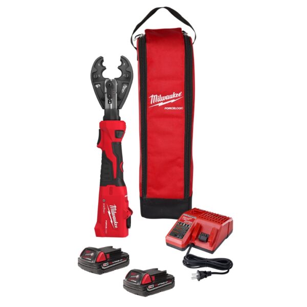 Milwaukee 2978-22BG M18 FORCE LOGIC 6T Linear Utility Crimper Kit