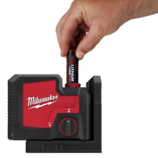 Milwaukee 3510-21 USB Rechargeable Green 3-Point Laser 2