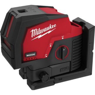 Milwaukee 3622-20 M12 Green Cross Line and Plumb Points Laser - Tool Only