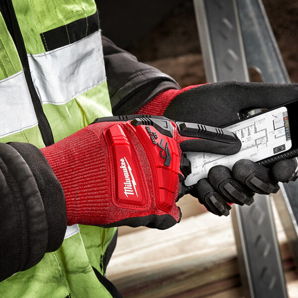 Milwaukee Impact Cut Resistant Nitrile Gloves