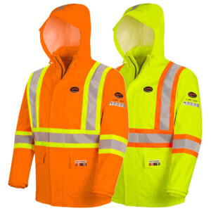 Pioneer Hi-Viz FR/ARC Waterproof Safety Rain Jackets