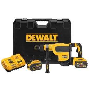 DeWalt DCH614X2 60V MAX 1-3/4" SDS MAX Brushless Combination Rotary Hammer Kit