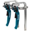 Makita 199826-6 Quick-Release Ratcheting Guide Rail Clamp Set