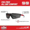Milwaukee 48-73-2017 Anti-Fog Safety Glasses-Smoke