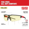 Milwaukee 48-73-2102 Anti-Fog Safety Glasses-Amber