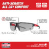 Milwaukee 48-73-2105 Anti-Scratch Safety Glasses-Indoor/Outdoor