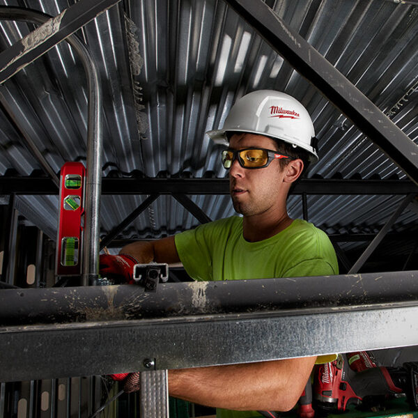 Milwaukee 48-73-2120 Anti-Fog Performance Safety Glasses-Amber