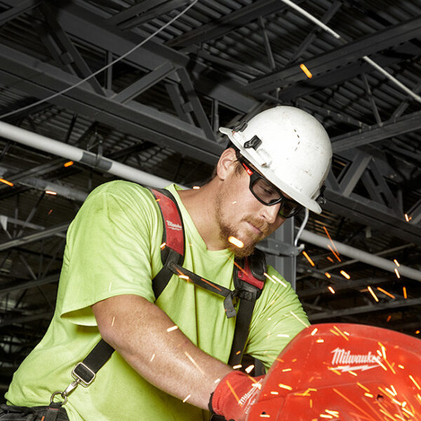 Milwaukee 48-73-2125 Performance Safety Glasses Gray Fog-Free Lenses