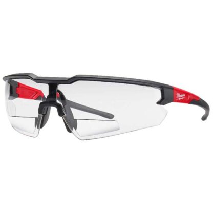 Milwaukee 48-73-2200 Safety Glasses +1.00 Magnified Anti-Scratch Lenses