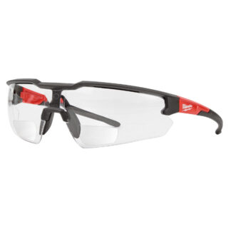 Milwaukee 48-73-2208 Anti-Scratch +3.00 Magnified Anti-Scratch Safety Glasses-Clear