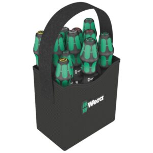 Wera 004313 Kraftform 2go 300 11-Piece Screwdriver Set