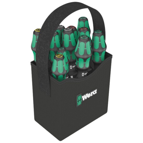 Wera 004313 Kraftform 2go 300 11-Piece Screwdriver Set