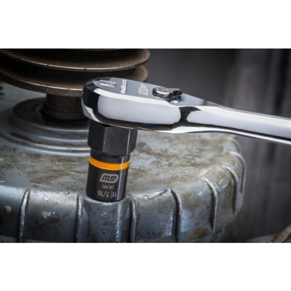 GearWrench 84784 BOLTBITER 1/4" and 3/8" Drive Impact Extraction Socket Set 28-Piece