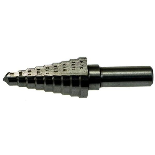 Drillco 890A005 #5 1/4" to 1-3/8" Multi Step Drill Bit