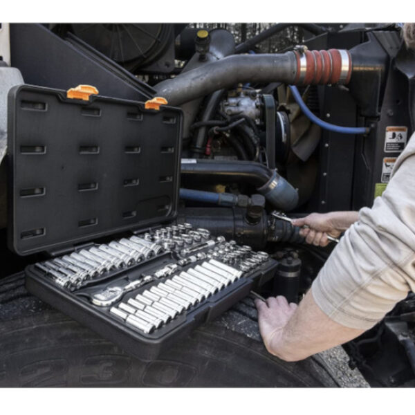 GearWrench 80550 57-Piece 3/8" Drive 6-Point Standard & Deep SAE/Metric Mechanics Tool Set GearWrench 80550 57-Piece 3/8" Drive 6-Point Standard & Deep SAE/Metric Mechanics Tool Set