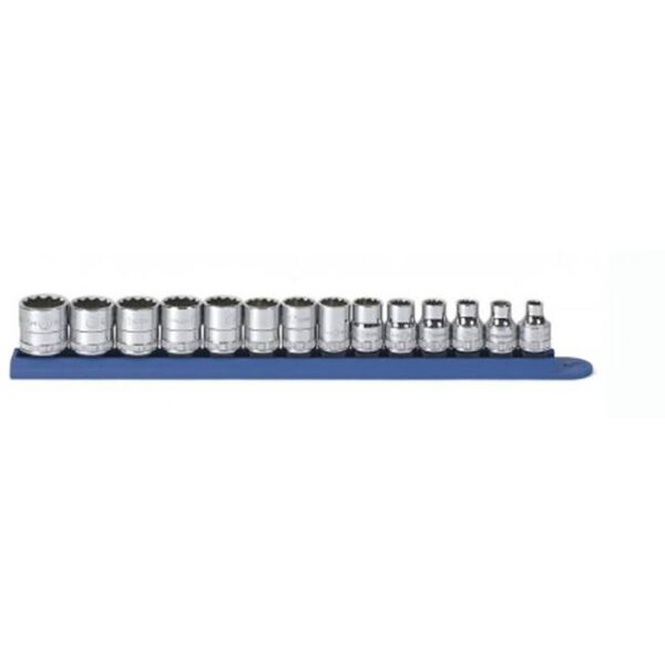 GearWrench 80560 3/8" Drive 12-Point Standard Metric Socket Set 14-Piece