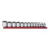 GearWrench 805613/8" Drive 12-Point Standard SAE Socket Set 13-Piece