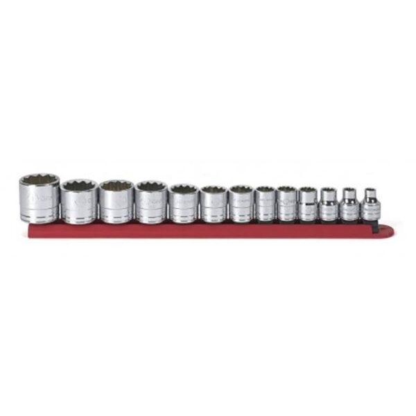 GearWrench 805613/8" Drive 12-Point Standard SAE Socket Set 13-Piece